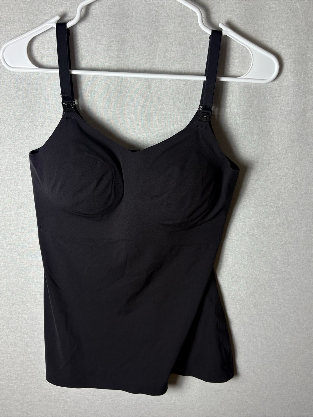 Knix Women's Adjustable Strap Leakproof Nursing Tank Top Size M+ Black